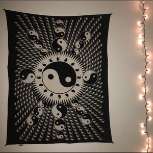 ying yang tapestry